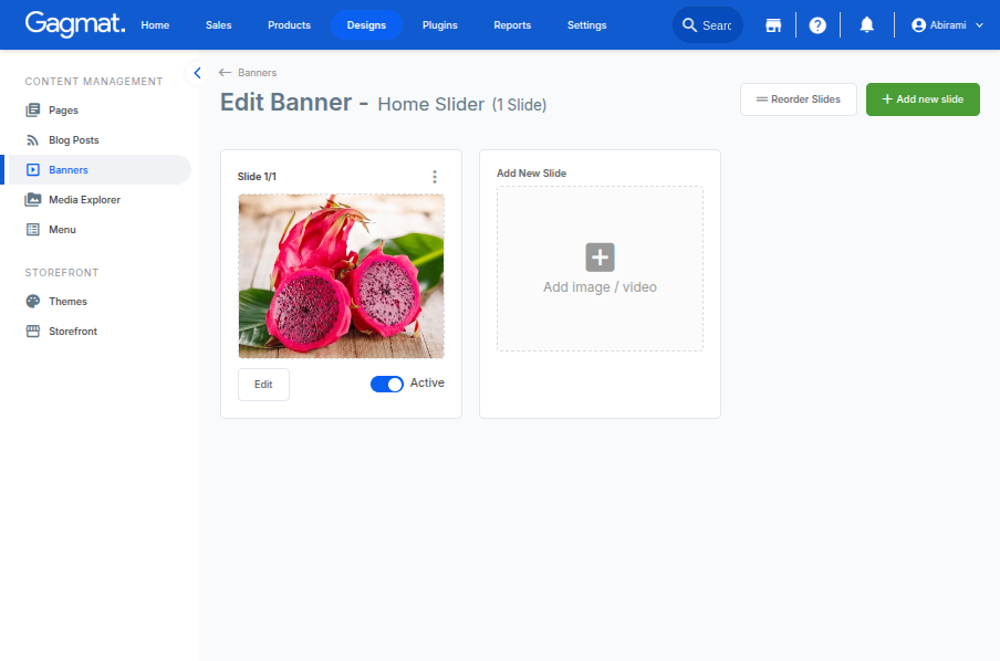 How can I create or edit a banners?
