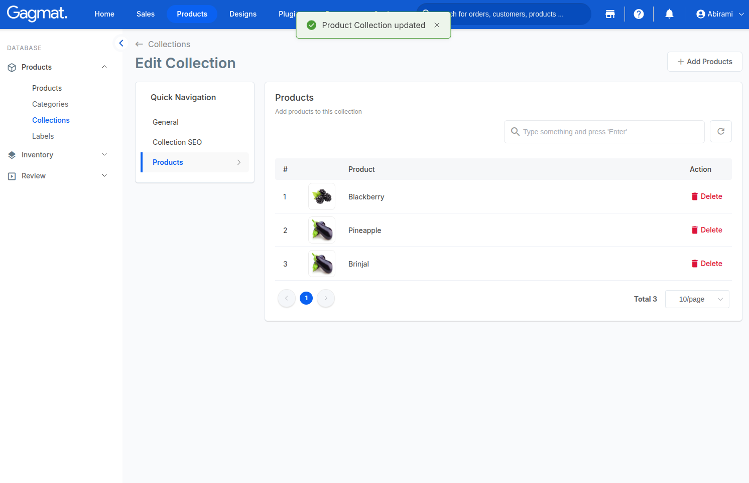 How do I create a product collection?