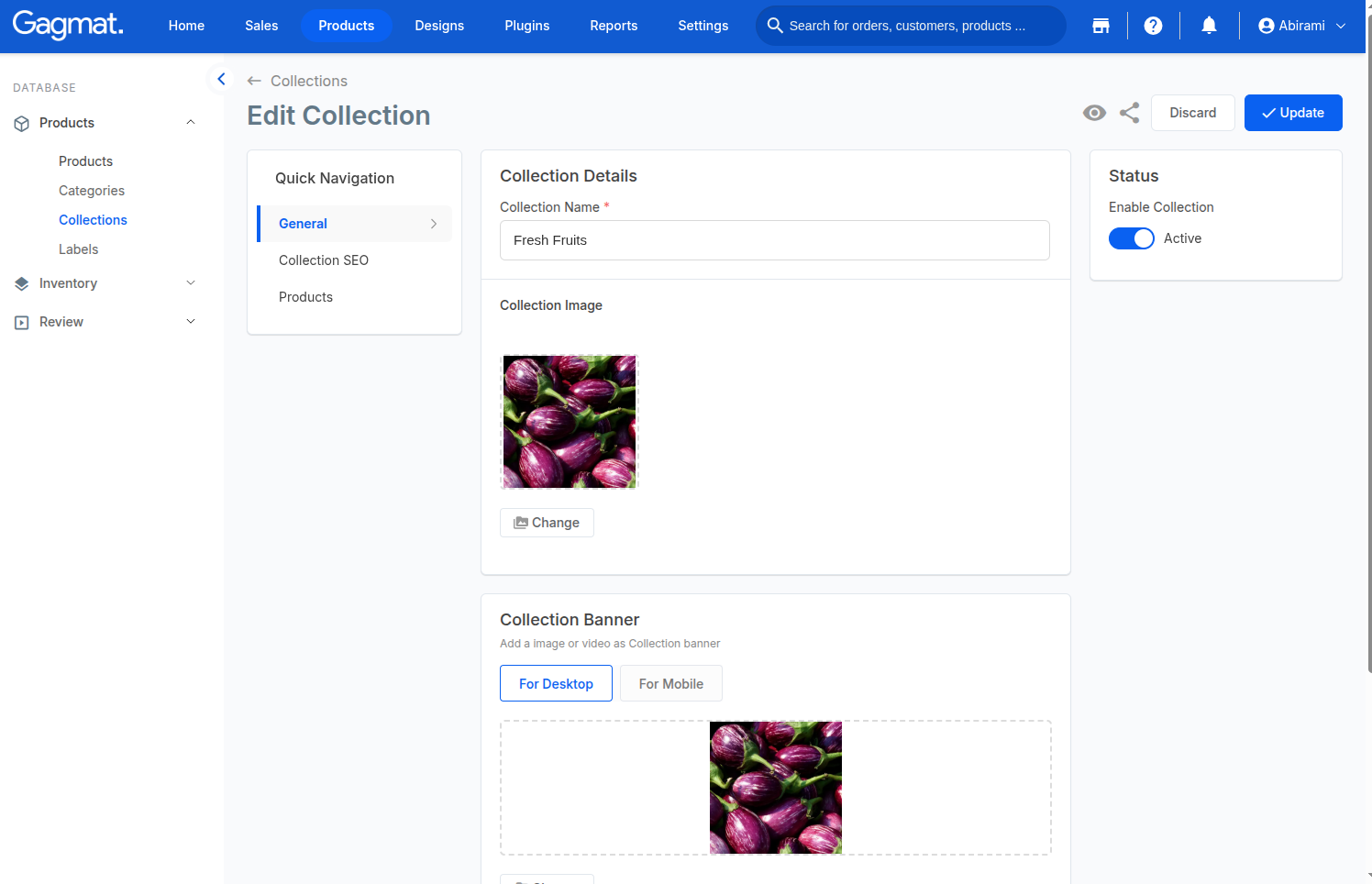 How do I create a product collection?