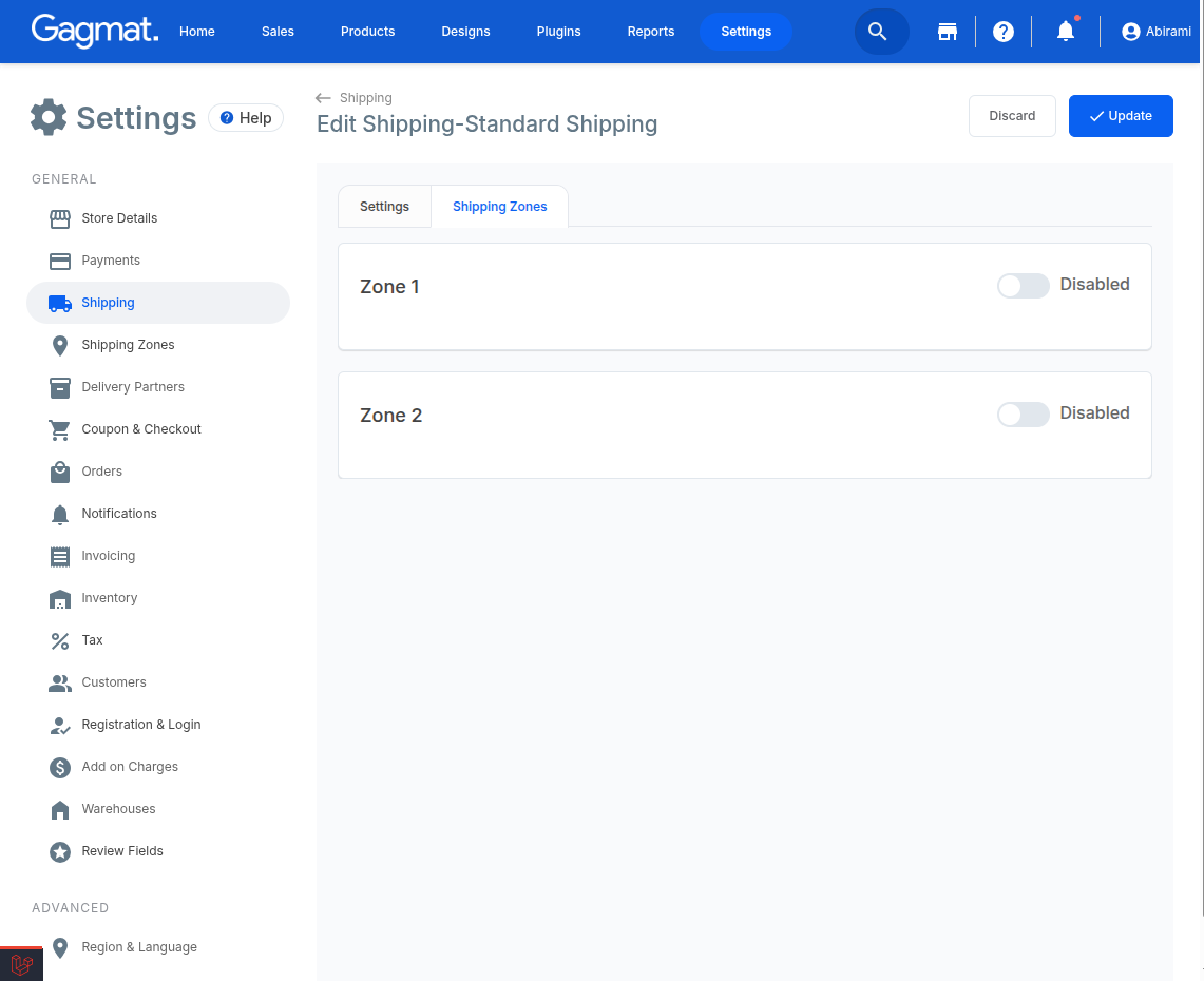 How can I create a Shipping Zone and configure it to a Shipping Method?